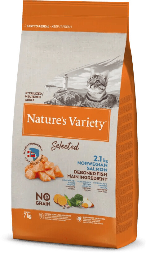 Natures Variety Selected Gato Adulto Esterilizado - Salmão da Noruega 2