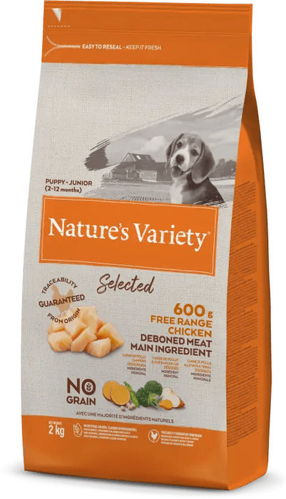 Natures Variety Selected No Grain Puppy - Frango do Campo