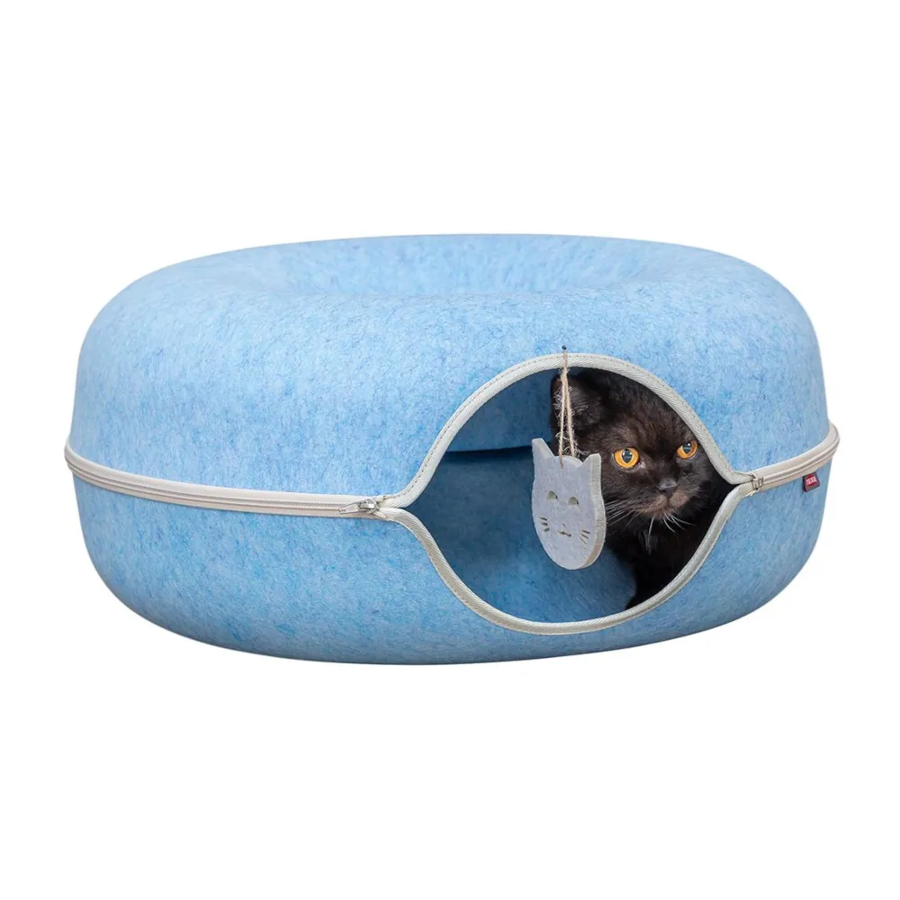 Nicho-Túnel Donut em Feltro para Gatos - Trixie