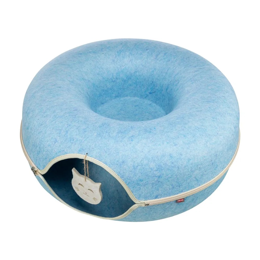 Nicho-Túnel Donut em Feltro para Gatos - Trixie