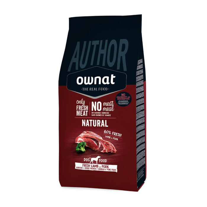 Ownat Author Fresh Dog - Lamb & Pork