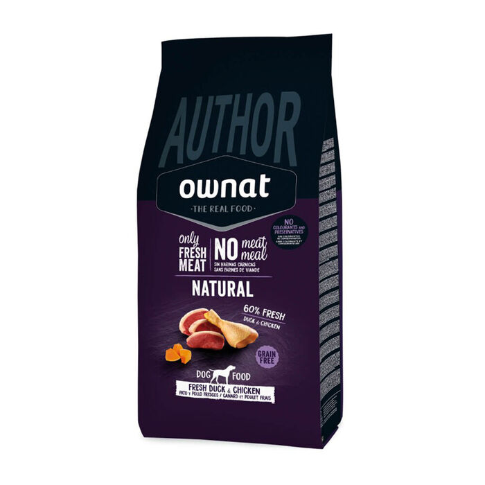 Ownat Author Grain Free Fresh Dog - Duck & Chicken