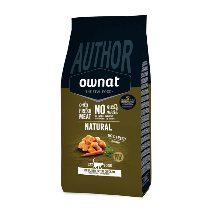Ownat Author Grain Free Fresh Sterilized Cat - Chicken