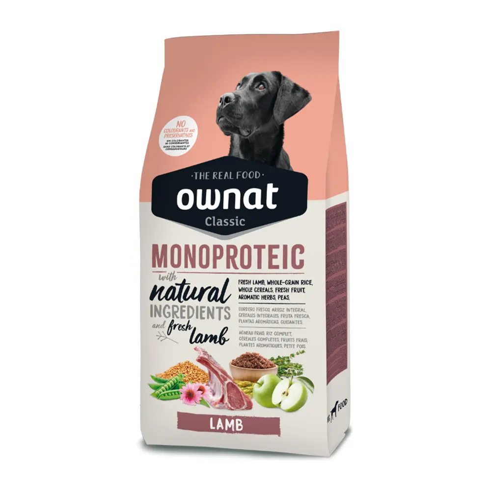 Ownat Classic Monoproteic Cão - Cordeiro