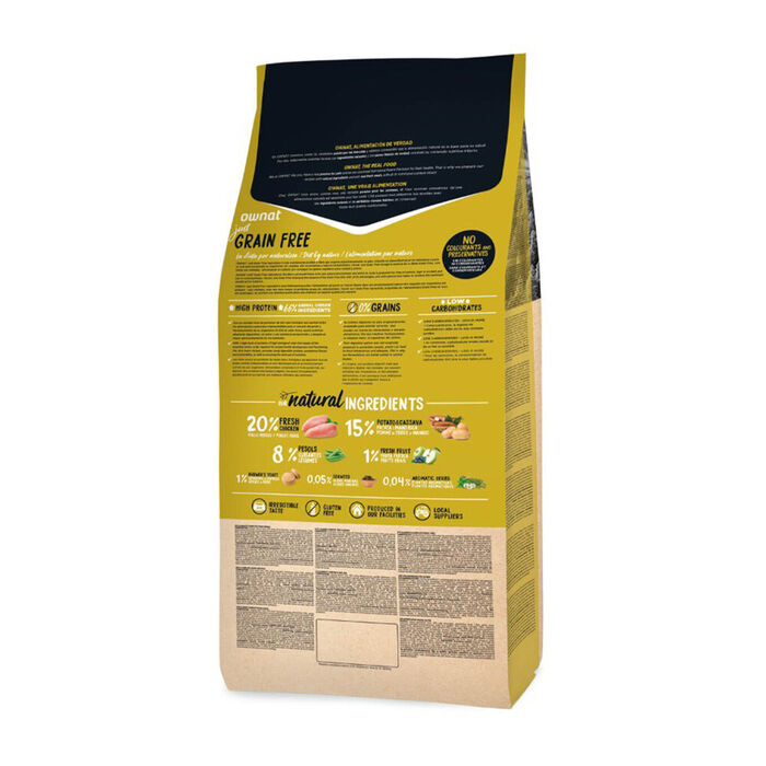 Ownat Just Grain Free Cão Junior - Frango