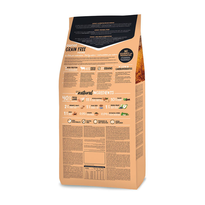 Ownat Grain Free Prime Cão Júnior - Borrego