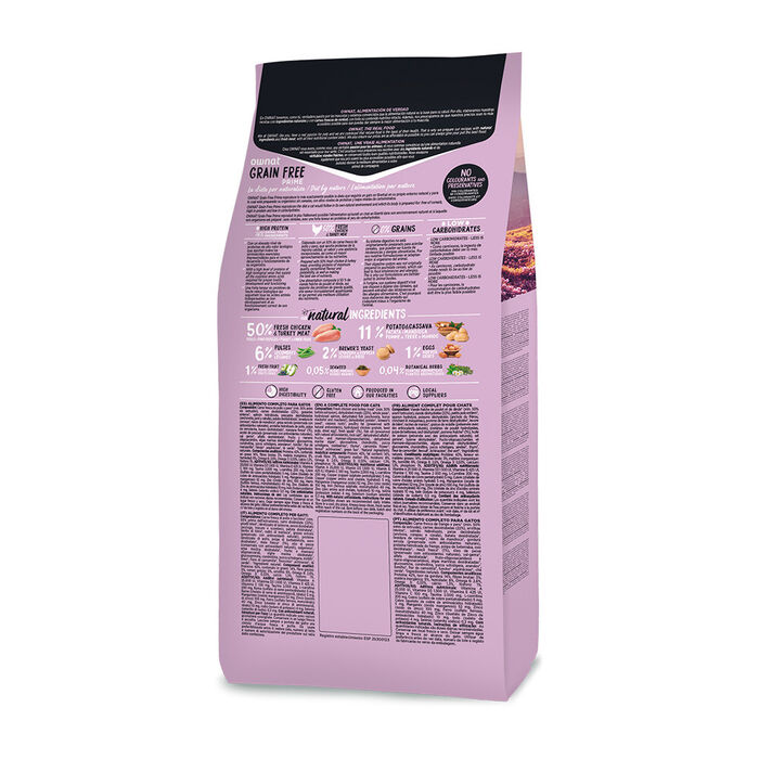 Ownat Grain Free Prime Gato Esterilizado