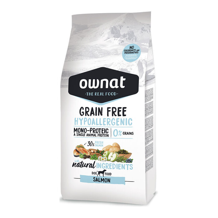 Ownat Grain Gree Hypoallergenic Cão - Salmão