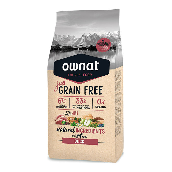 Ownat Just Grain Free Cão Adulto - Pato