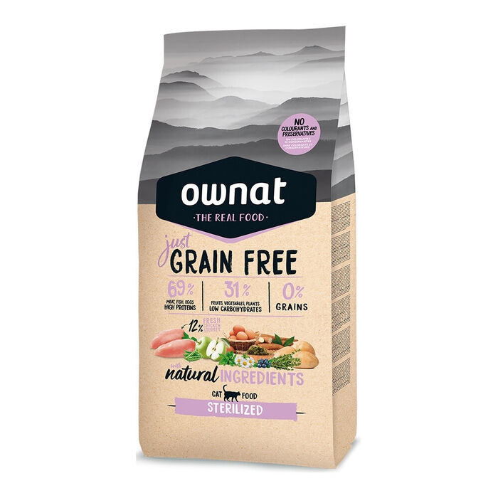 Ownat Just Grain Free Gato Esterilizado