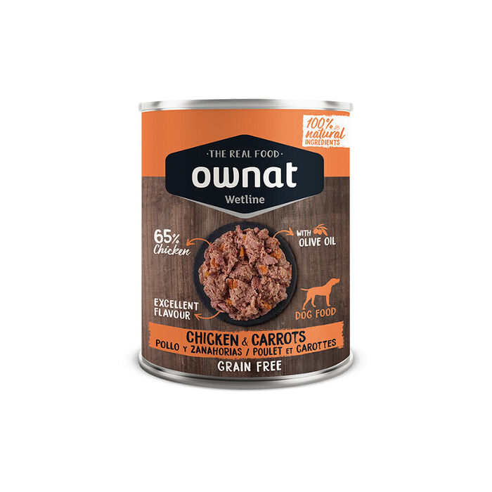 Ownat Wet Chicken & Carrots - Cão