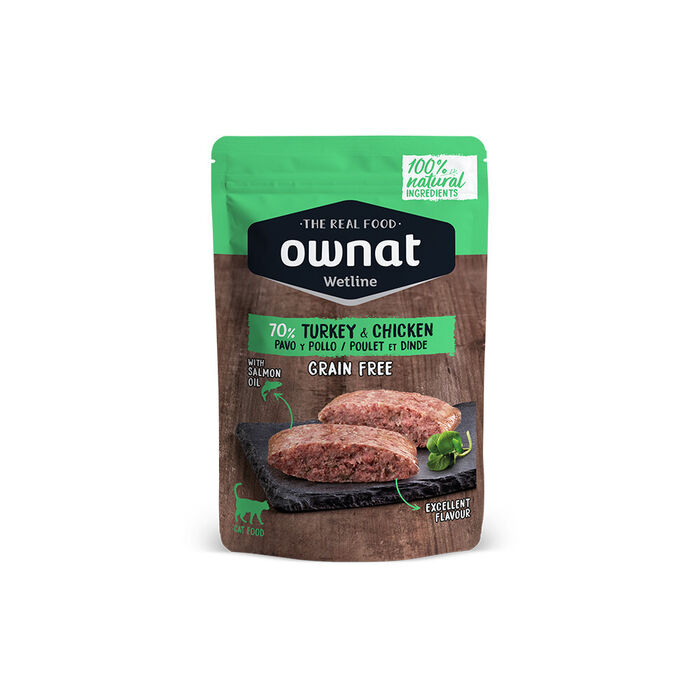 Ownat Wet Turkey & Chicken - Gato