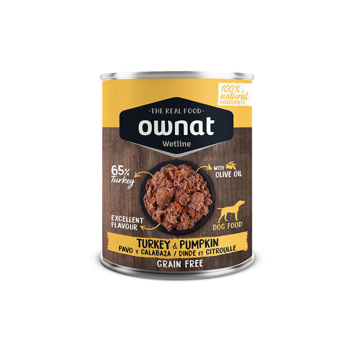 Ownat Wet Turkey & Pumpkin - Cão