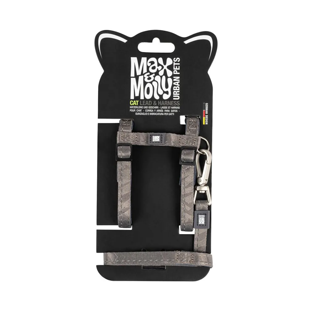 Peitoral + Trela Matrix 2.0 para Gatos - Max & Molly