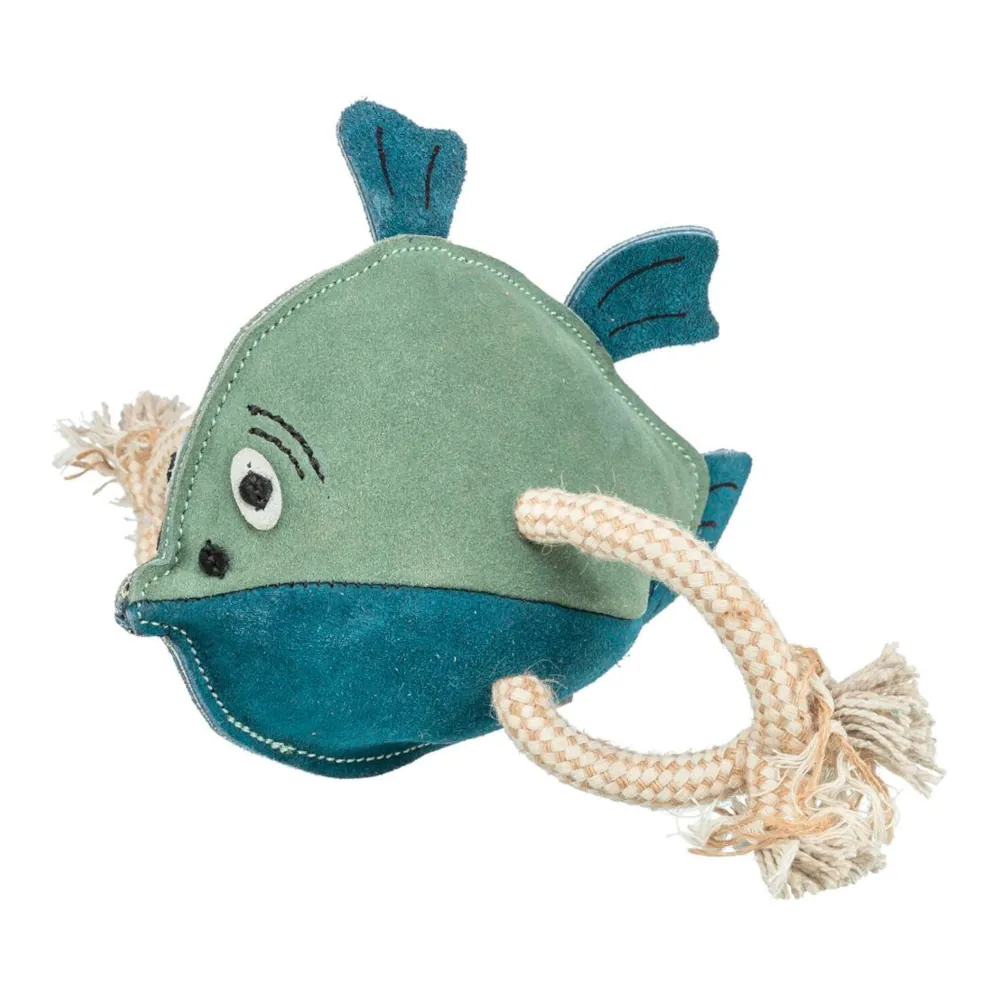 Peixe em Pele e Corda para Cães - Trixie