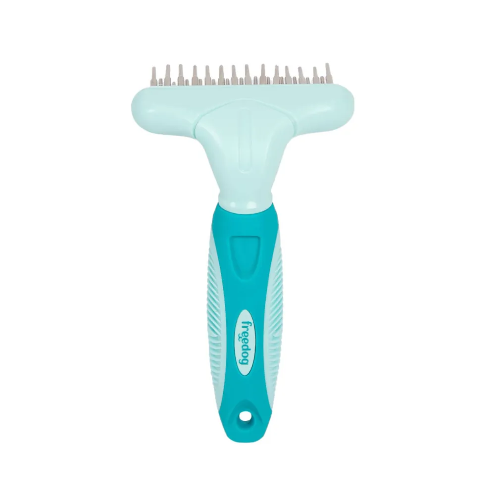 Pente-Ancinho Dentes Rotativos para Cães e Gatos - Freedog
