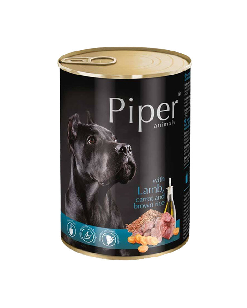 Piper Cão Adulto - Borrego com Cenoura e Arroz Integral 0