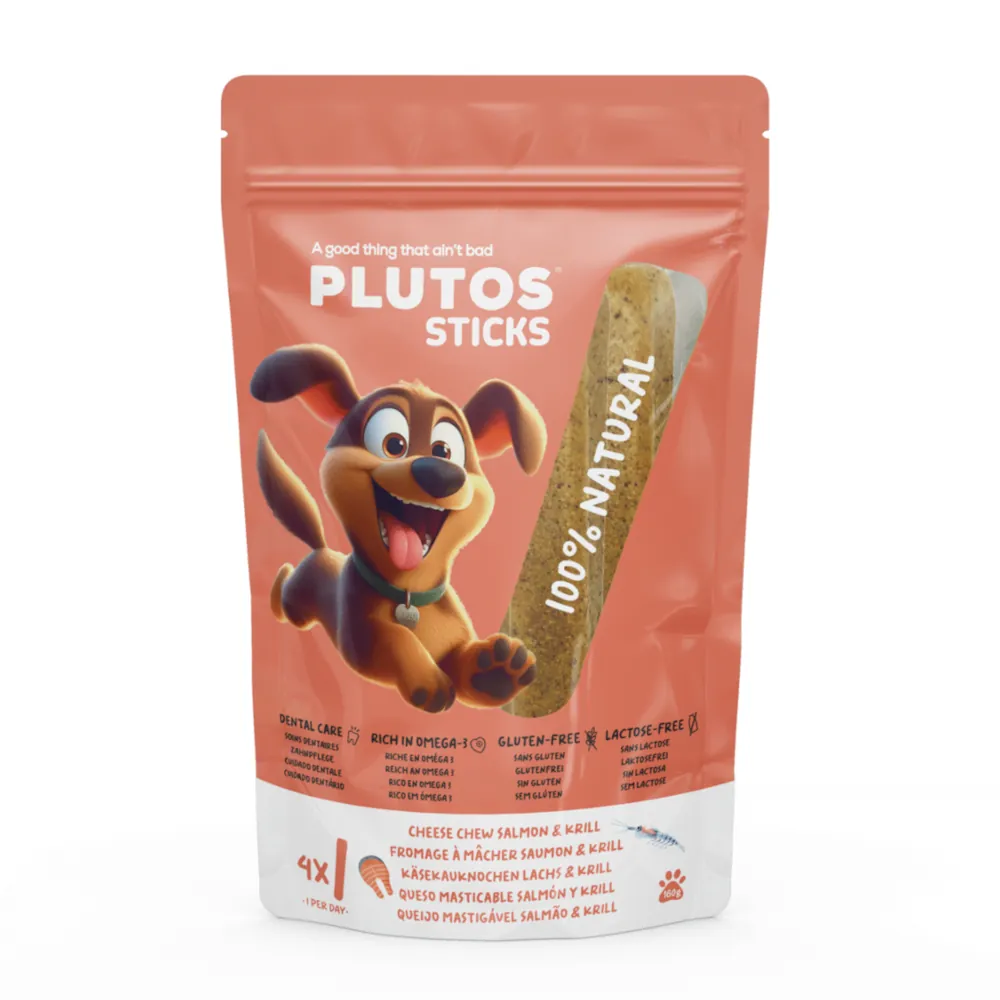 Plutos Sticks Queijo & Salmão