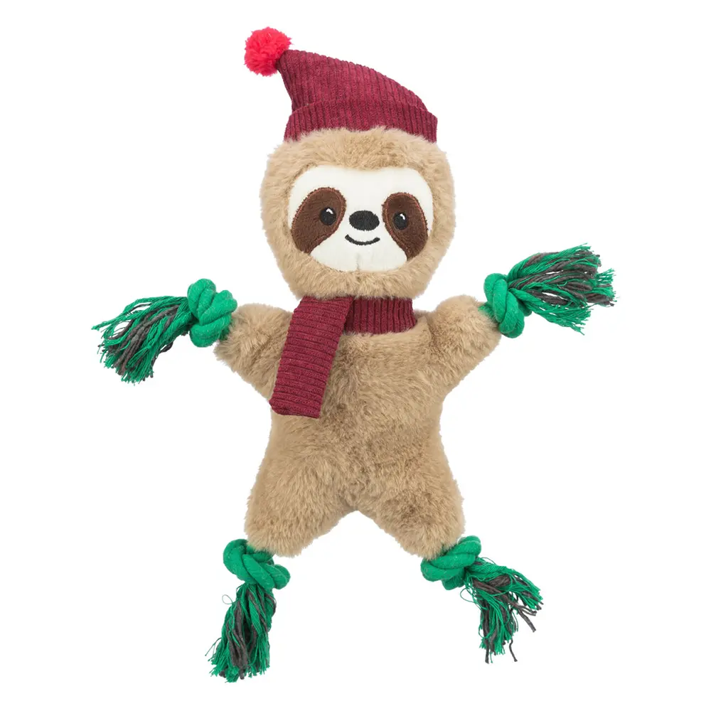 Preguiça em Peluche e Corda com Som - Trixie