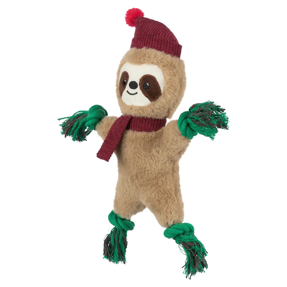 Preguiça em Peluche e Corda com Som - Trixie