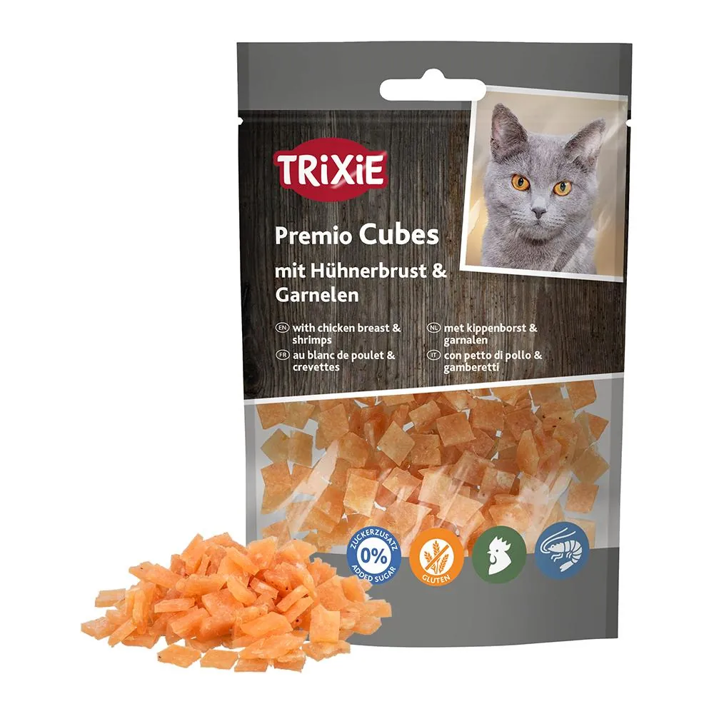 Premio - Cubos com Peito de Frango e Camarão para Gatos - Trixie