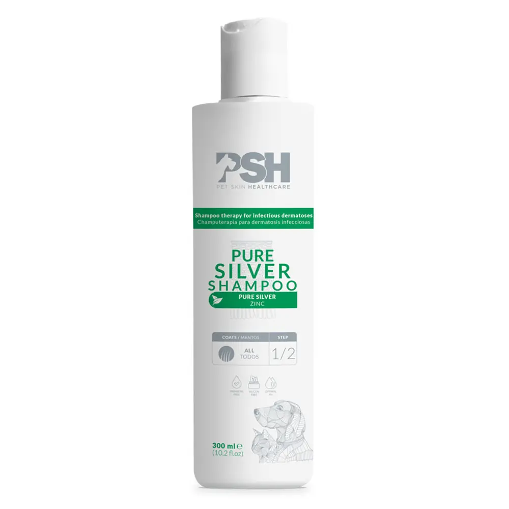 PSH - Champô Pure Silver para Cães e Gatos