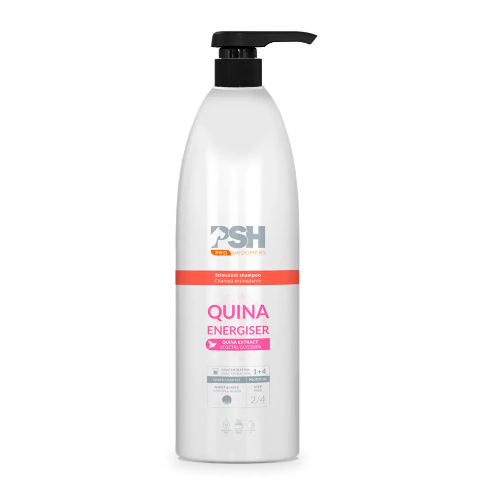 PSH Pro - Champô Quina Energiser para Cães e Gatos