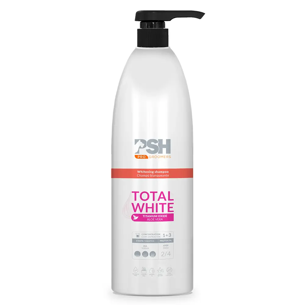 PSH Pro - Champô Total White para Cães e Gatos