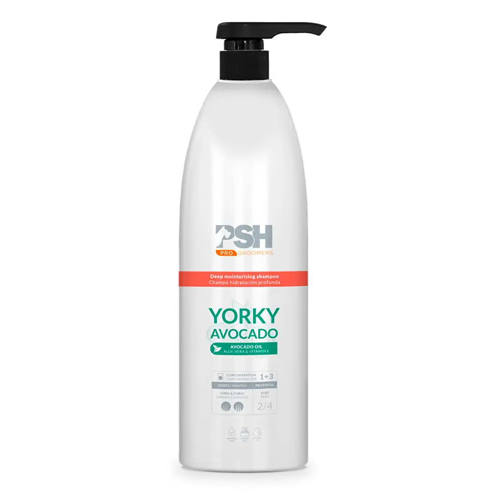 PSH Pro - Champô Yorky Avocado para Cães e Gatos