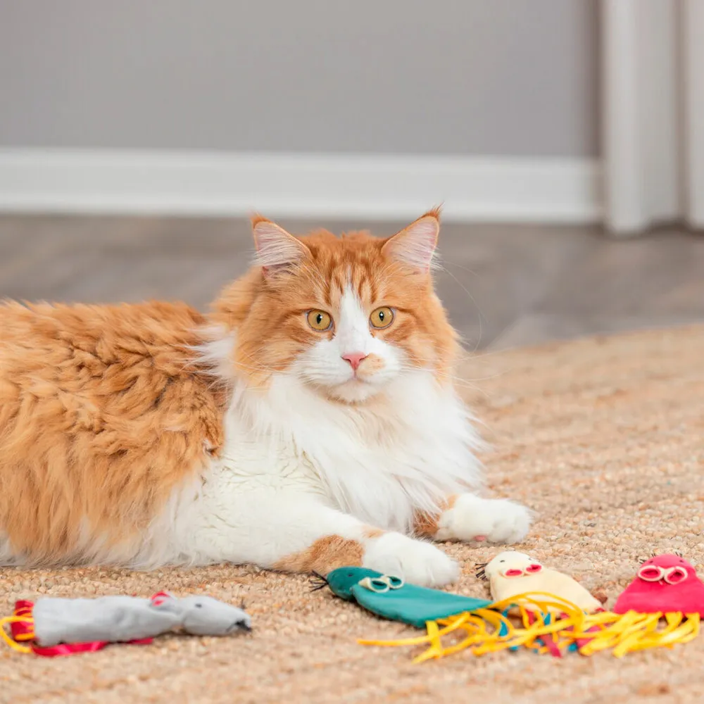Rato em Peluche com Ruído e Catnip para Gatos - Trixie