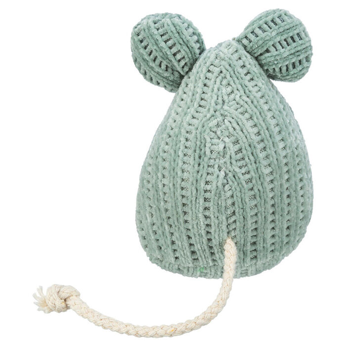 Rato Sentado em Tecido Tricot com Catnip para Gatos - Trixie