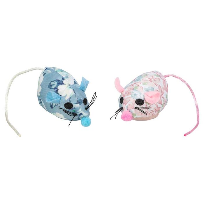 Ratos em Tecido com Catnip para Gatos - Trixie