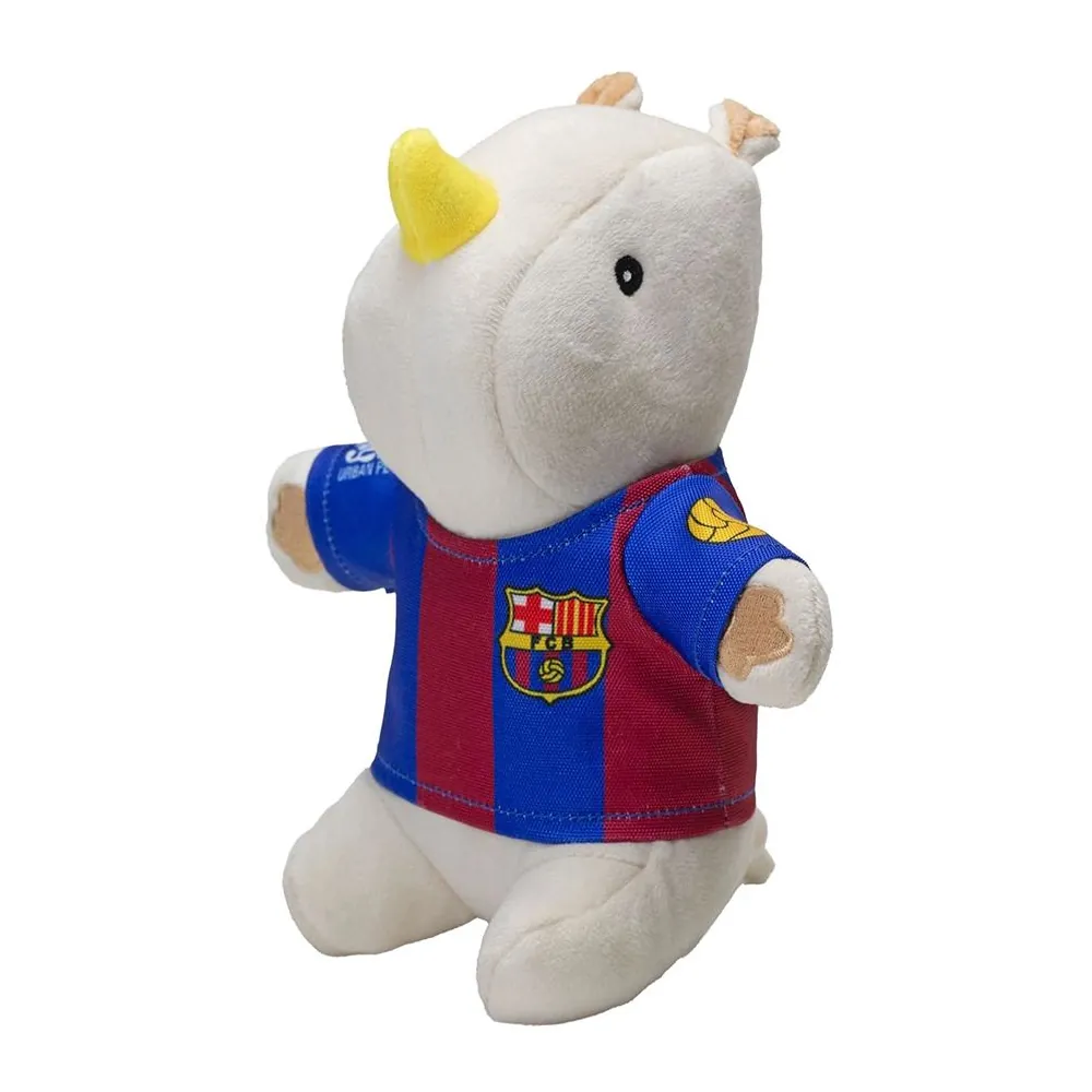 Rinoceronte FC Barcelona em Peluche - Max & Molly