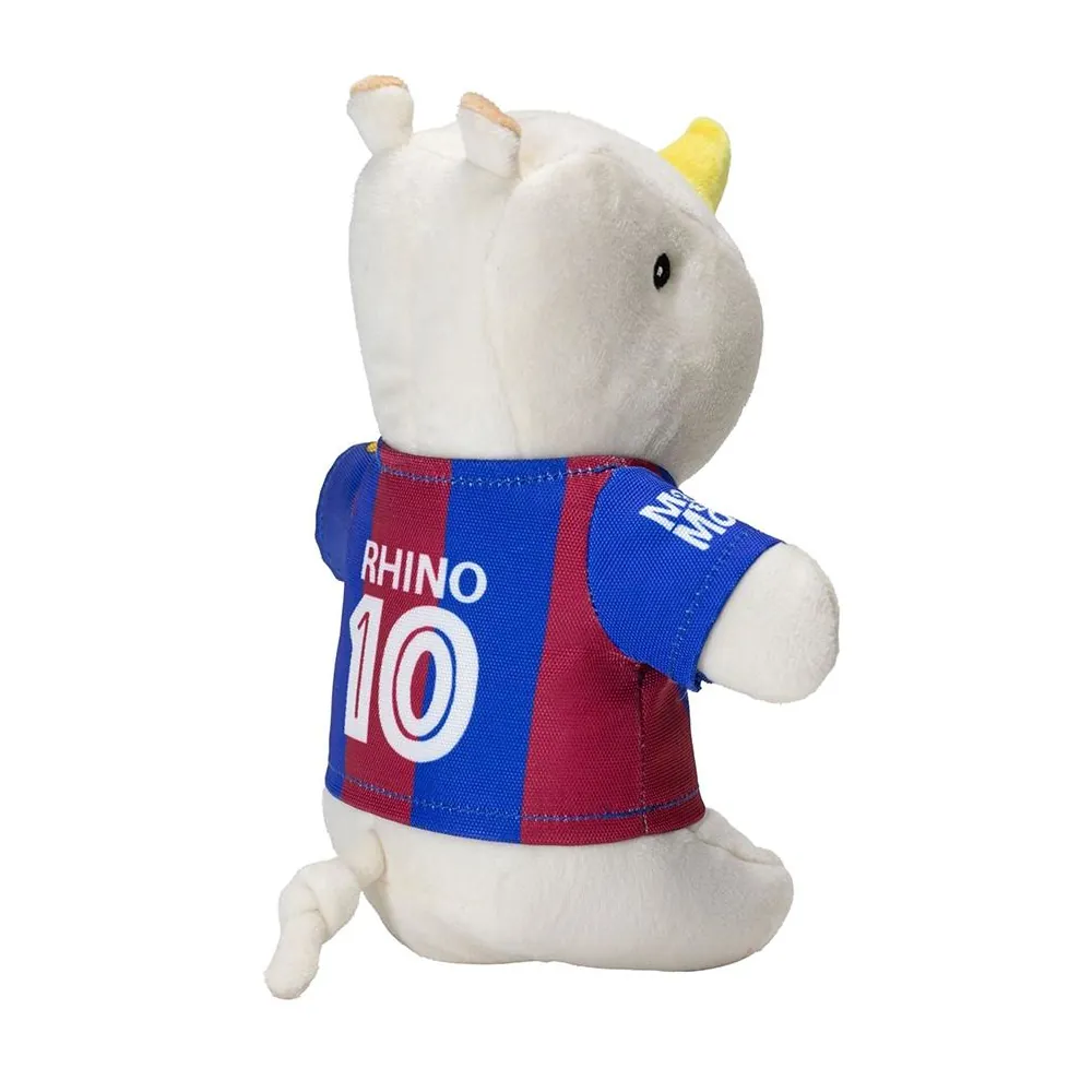 Rinoceronte FC Barcelona em Peluche - Max & Molly