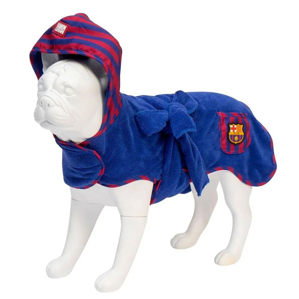 Robe de Banho FC Barcelona para Cães - Max & Molly