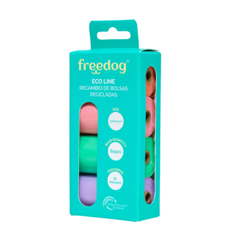 Sacos Reciclados para Dejetos - Freedog