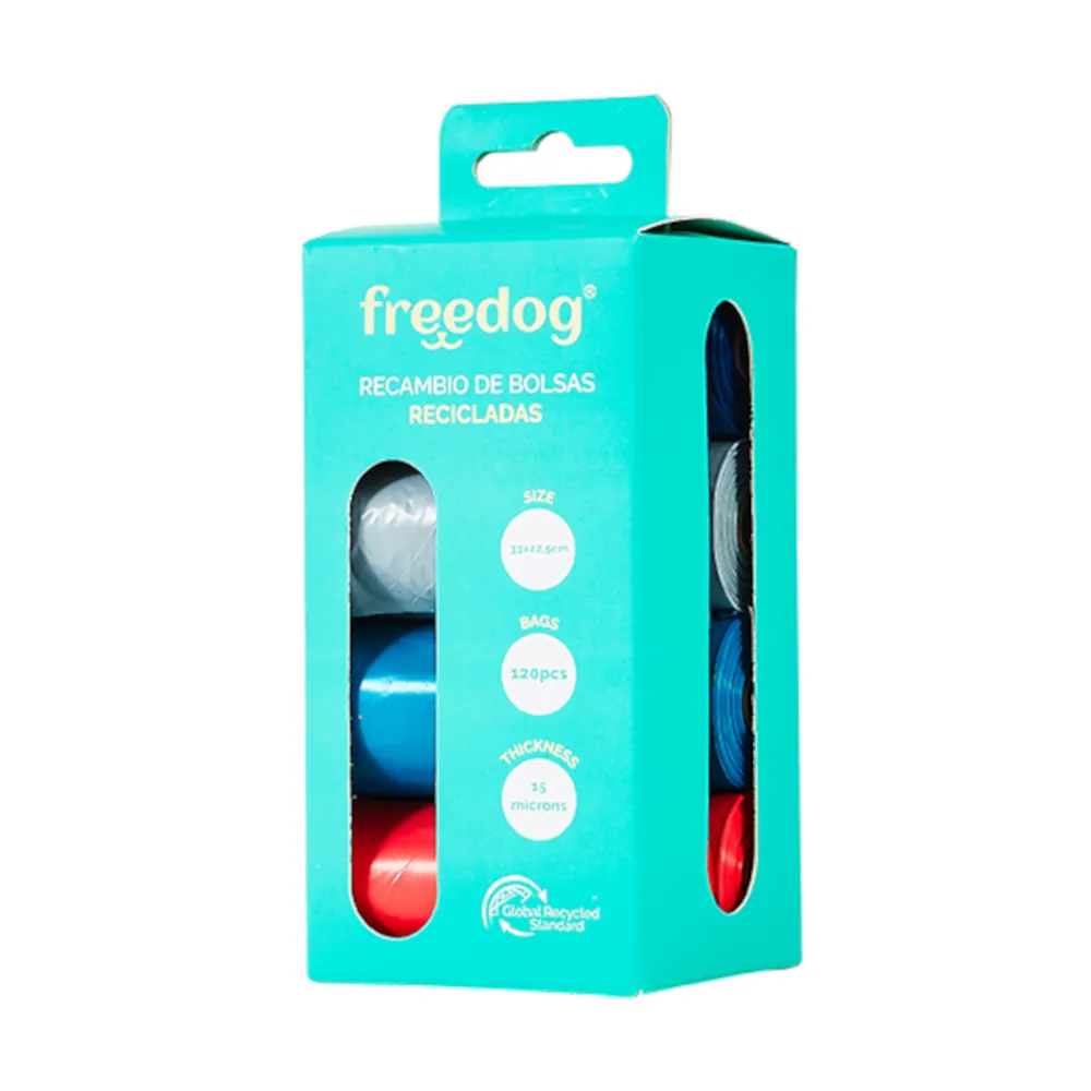 Sacos Reciclados para Dejetos - Freedog