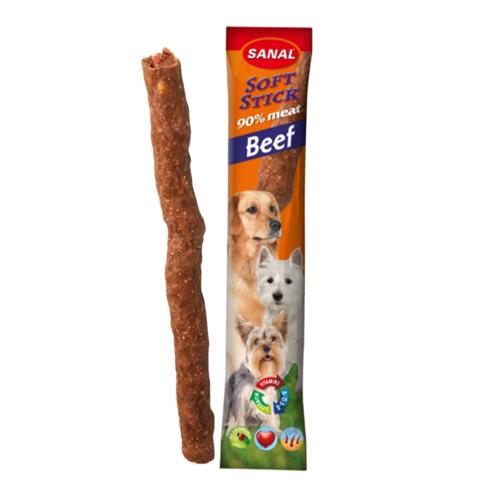 Sanal Dog - Soft Sticks Beef