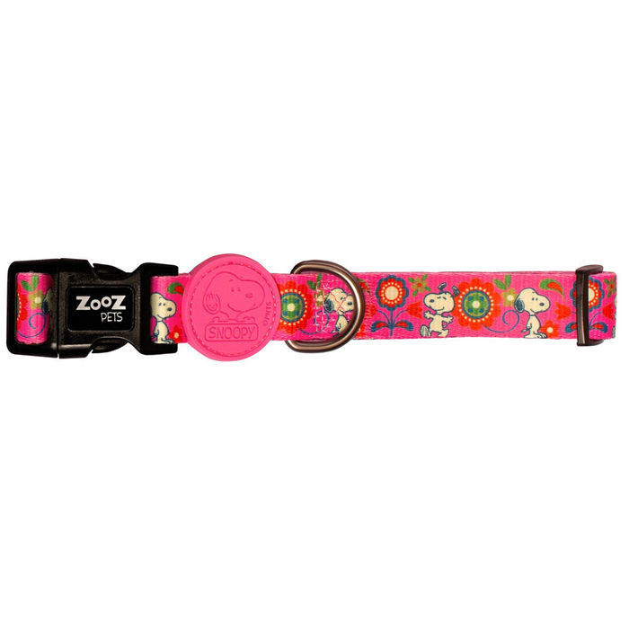 Coleira Snoopy Pinkflower