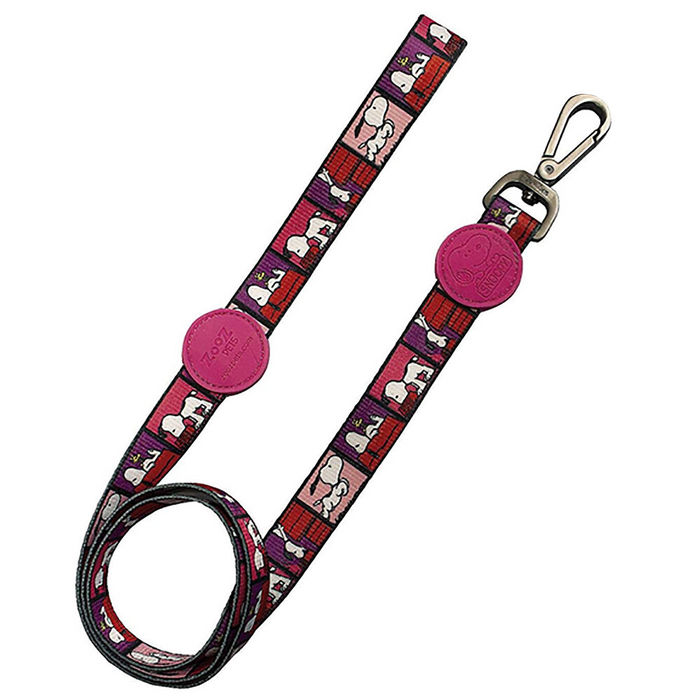 Trela Snoopy Film Color Pink
