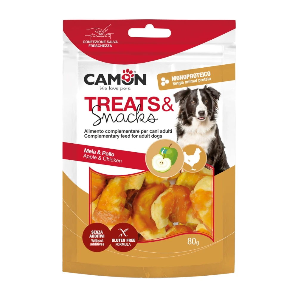 Snacks Farm com Frango e Maça para Cães - Camon