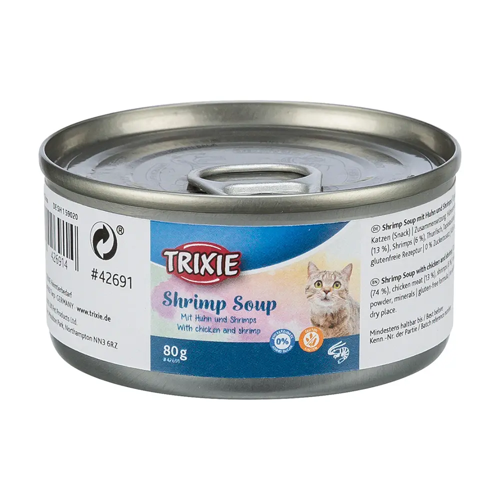 Sopa de Camarão com Frango para Gatos - Trixie
