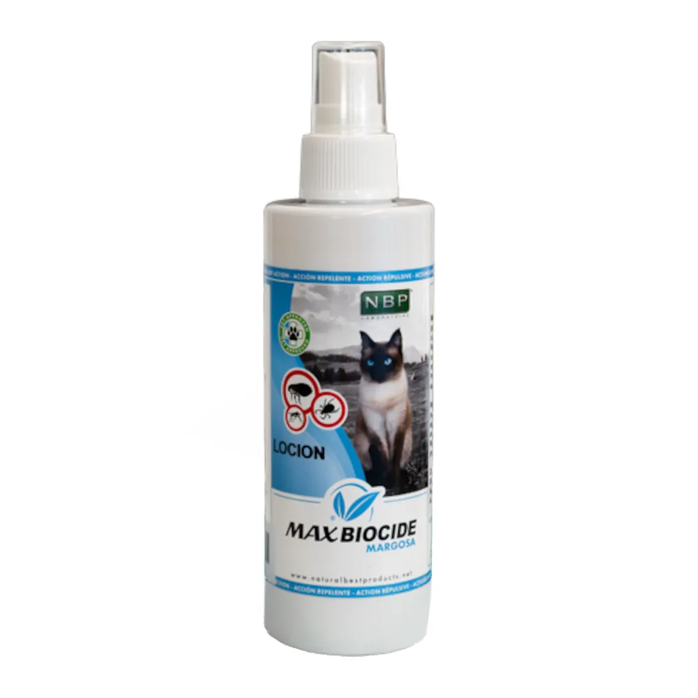Spray Antiparasitário para Gatos - Max Biocide