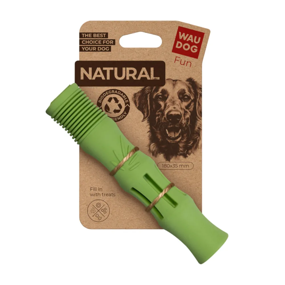 Stick em Borracha Biodegradavel para Cães - Waudog