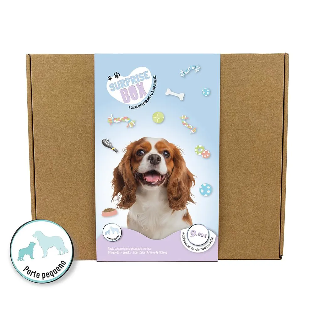Surprise Box para Cães de Porte Pequeno e Médio