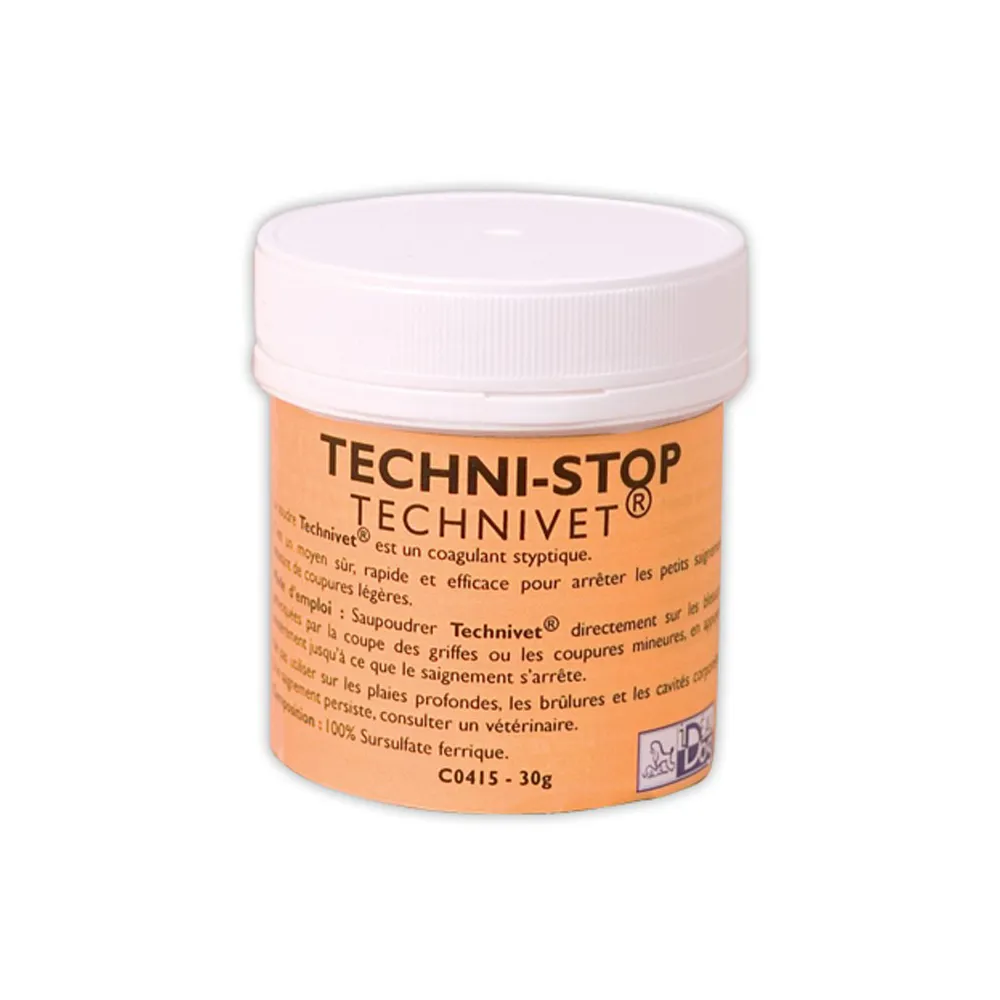 Techni-Stop Bleeding - Coagolante para Cães e Gatos