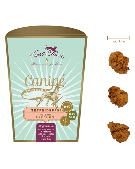 Terra Canis Canipé Snacks - Veado com Vegetais e Bagas