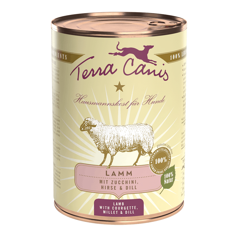 Terra Canis Classic - Cordeiro com Curgete, Milhete e Endro 0