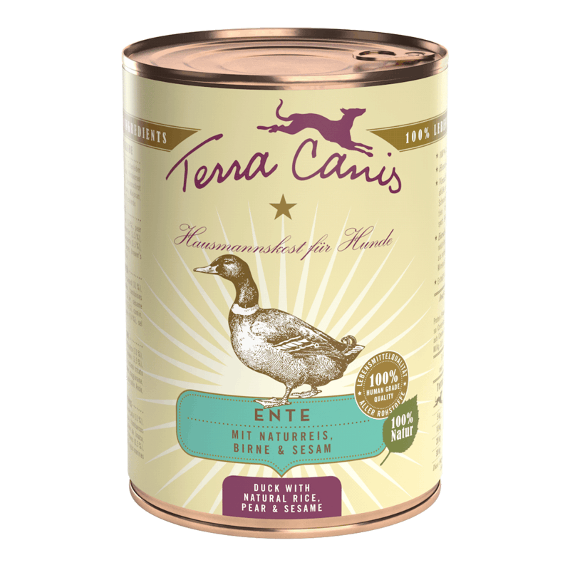 Terra Canis Classic - Pato com Arroz Integral, Beterraba, Pera e Sésamo 0