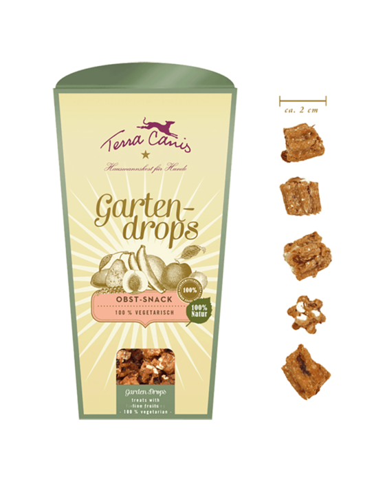 Terra Canis Garden Drops Snacks - Fruta